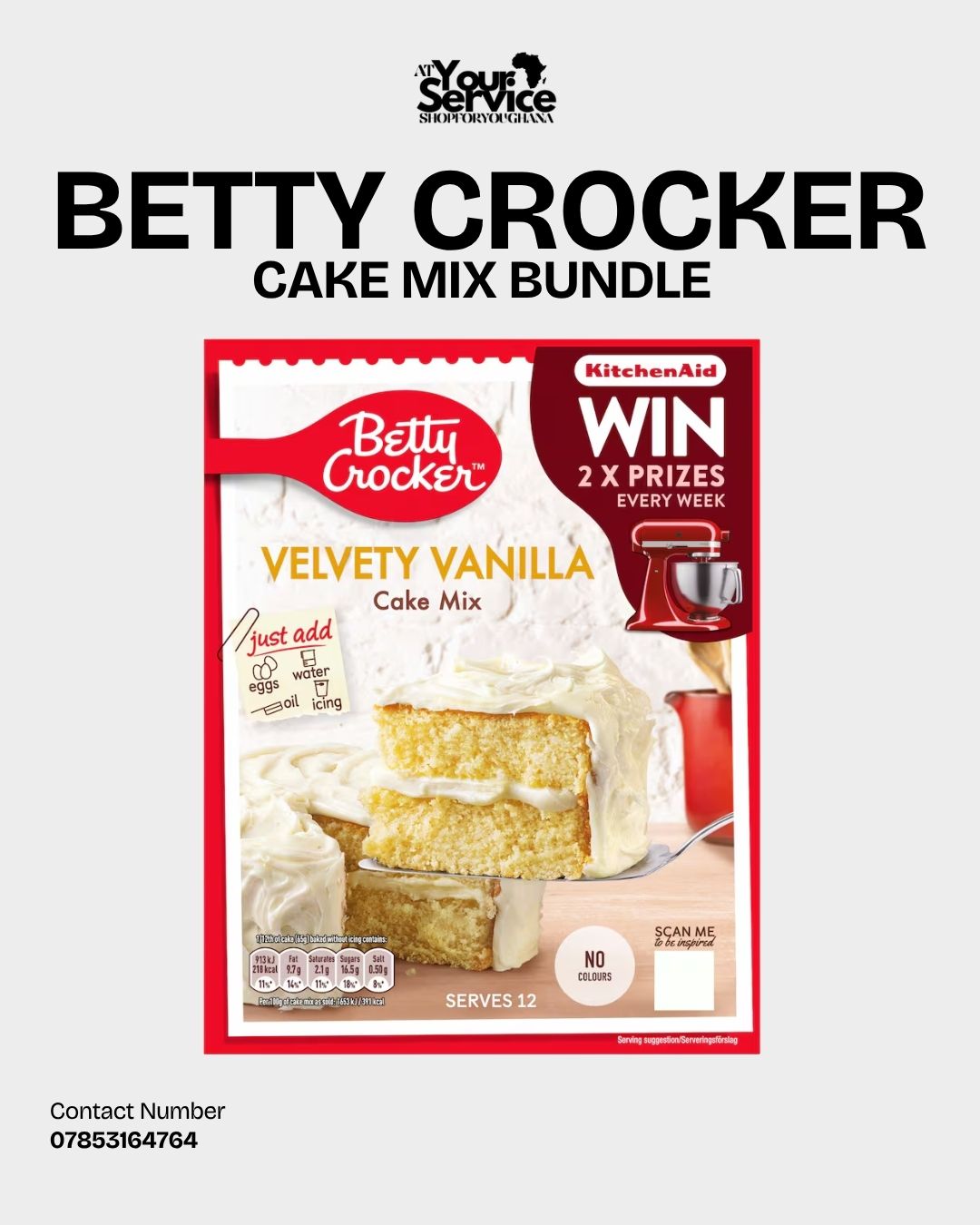 Betty Crocker Cake Mix Bundle