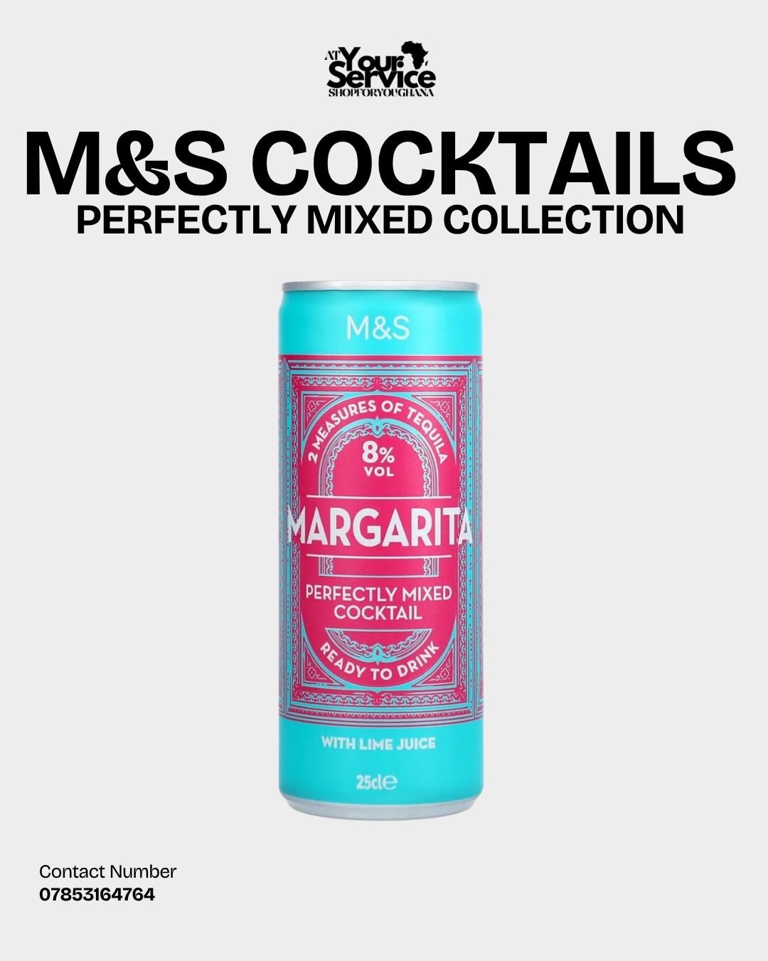 M&S Perfectly Mixed Cocktail Collection