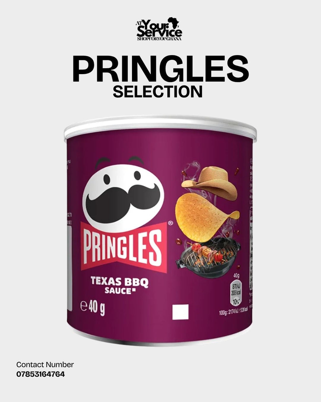 Pringles Grab & Go Selection