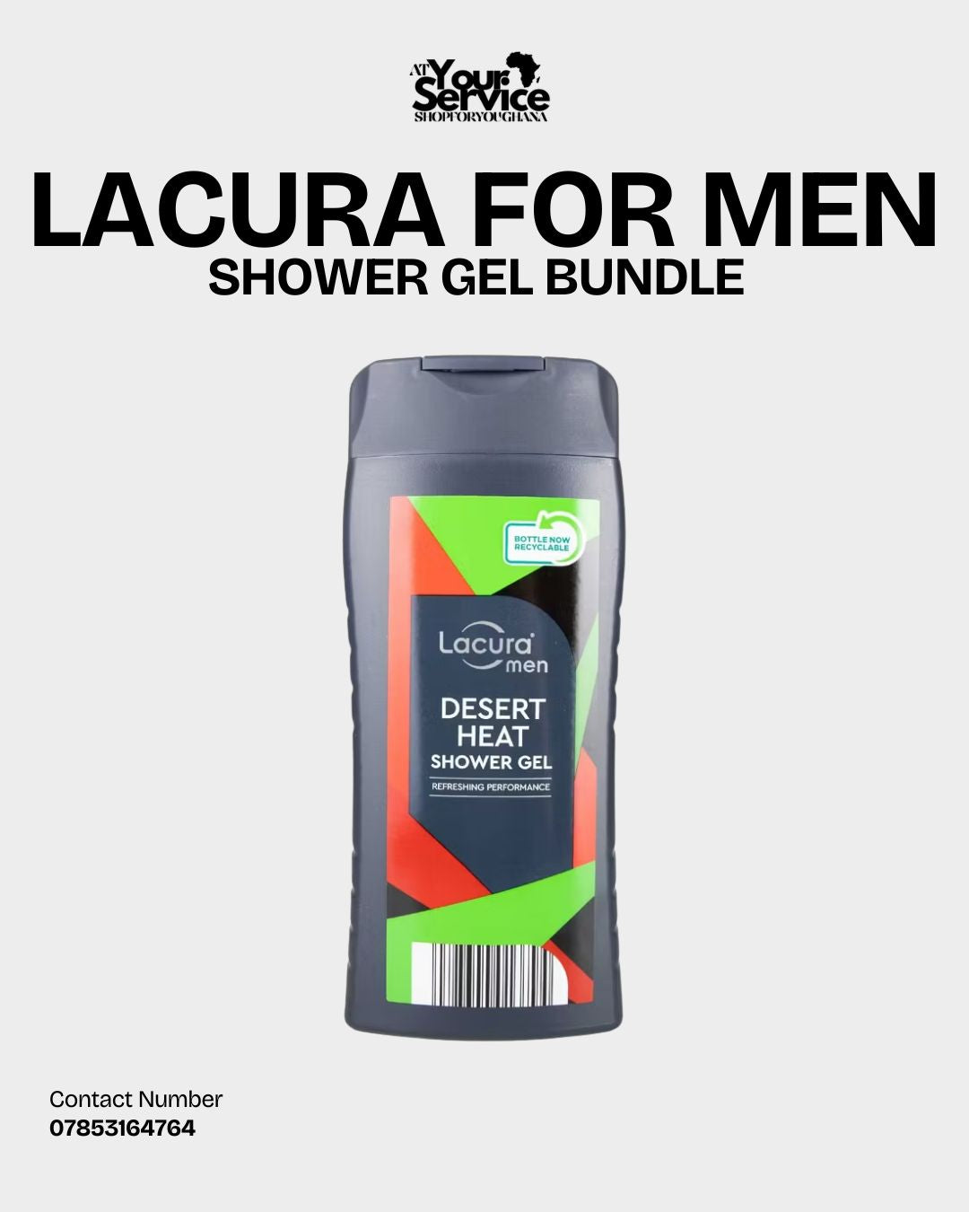 Lacura For Men Shower Gel Bundle