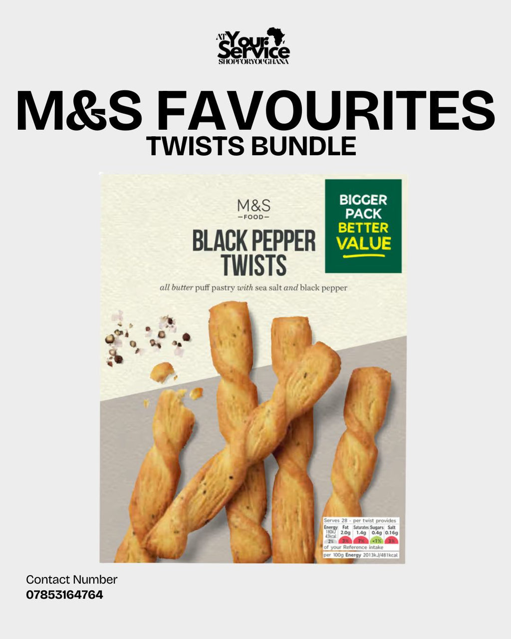 M&S Favourites Twists Bundle