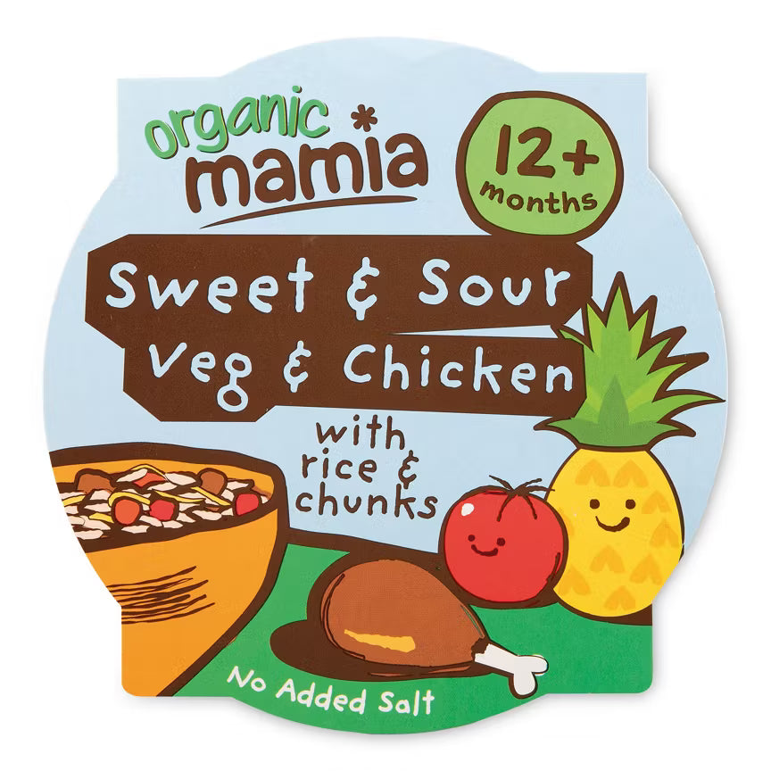 Mamia Organic Food Tray Package