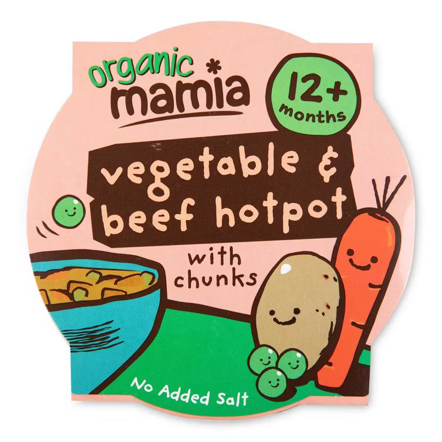 Mamia Organic Food Tray Package