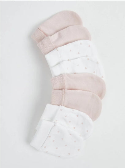 Baby Girl Mittens + Hat Collection