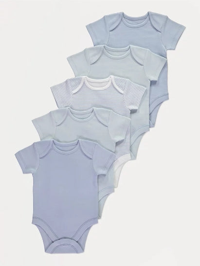 Baby Boy Blue & White Newborn Essential Package